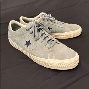 Converse Gray Suede Athletic Shoes